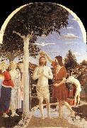 The christening of Christ Piero della Francesca